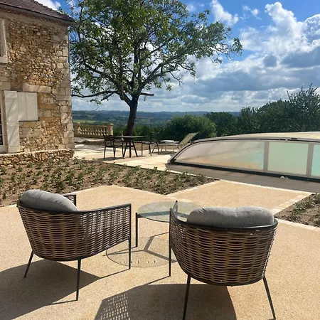 Alojamento de Acomodação e Pequeno-almoço Manoir Calmeer Thenon